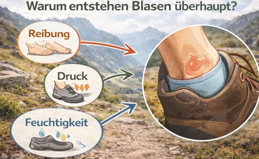 Blasen - Wie sie entstehen & was wirklich hilft