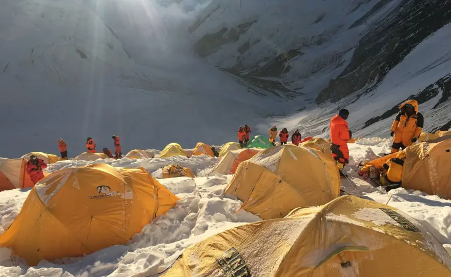 Mount Everest Camp 4 - Letzter Startpunkt zum Gipfel verstehen
